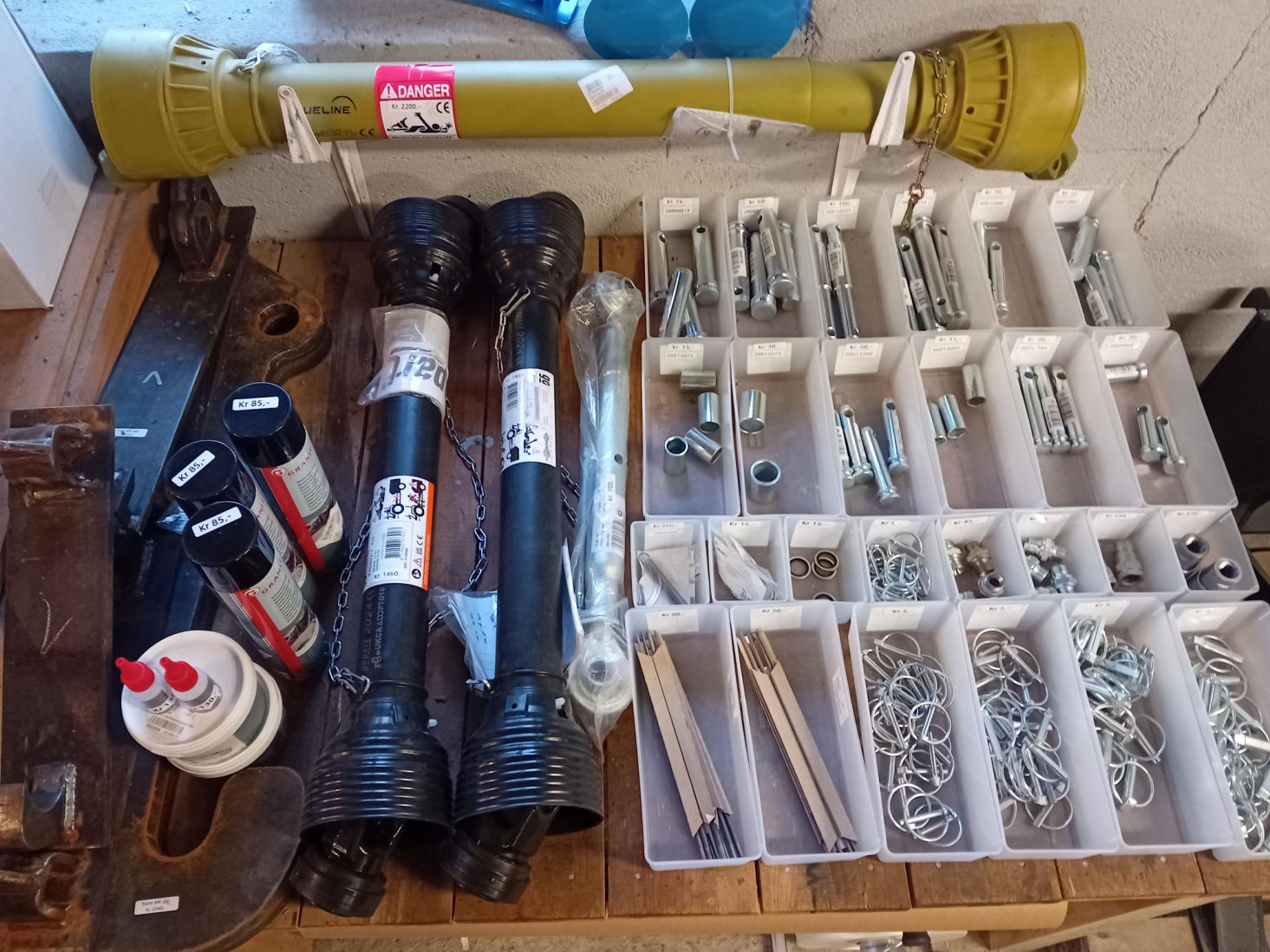 Tilleggsutstyr&Reservedeler